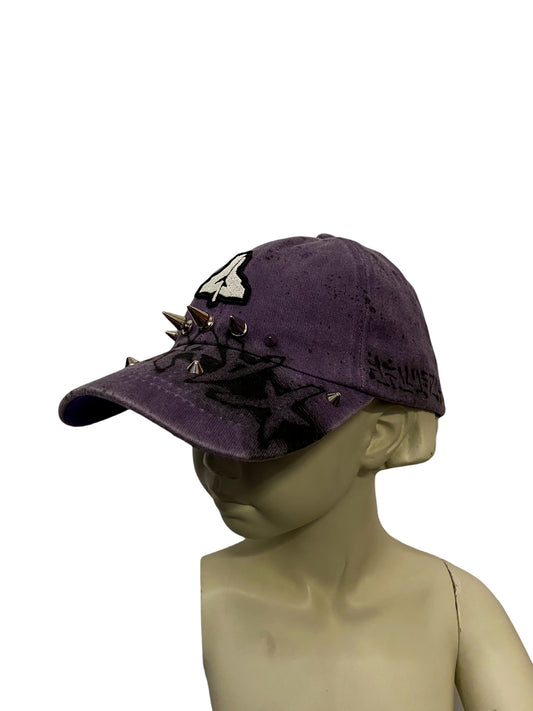 WASHED PURPLE LOGO CAP IV