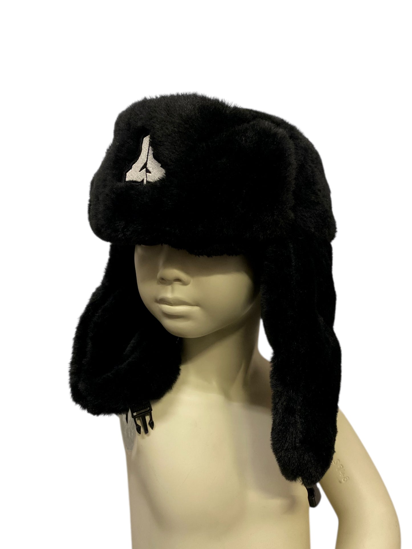BLACK LOGO USHANKA