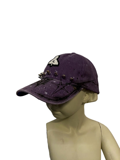 WASHED PURPLE LOGO CAP III