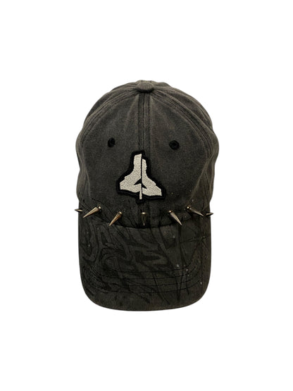 GRAY SPIKE LOGO CAP IX