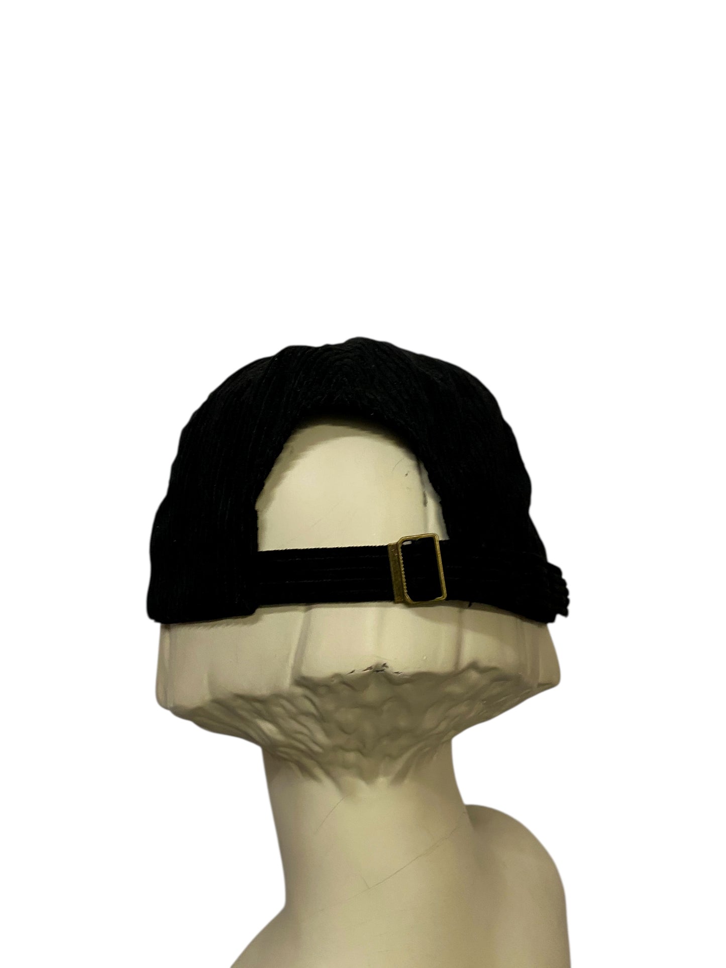 BLACK CORDUROY SPECIAL LOGO CAP