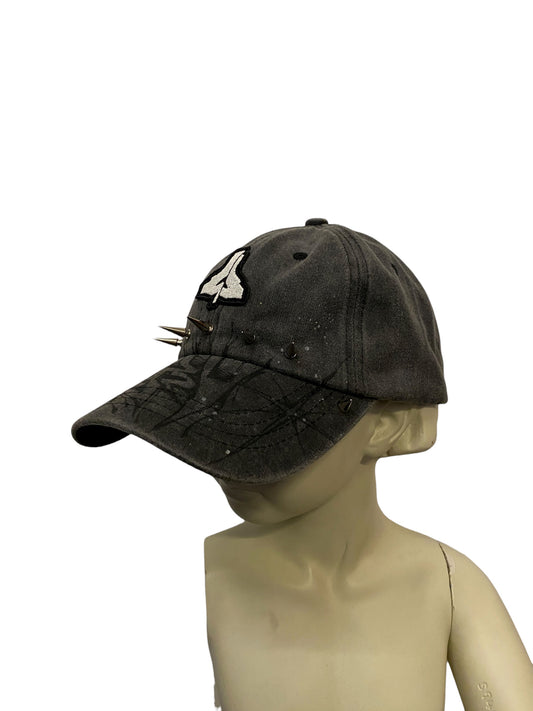 GRAY SPIKE LOGO CAP IX
