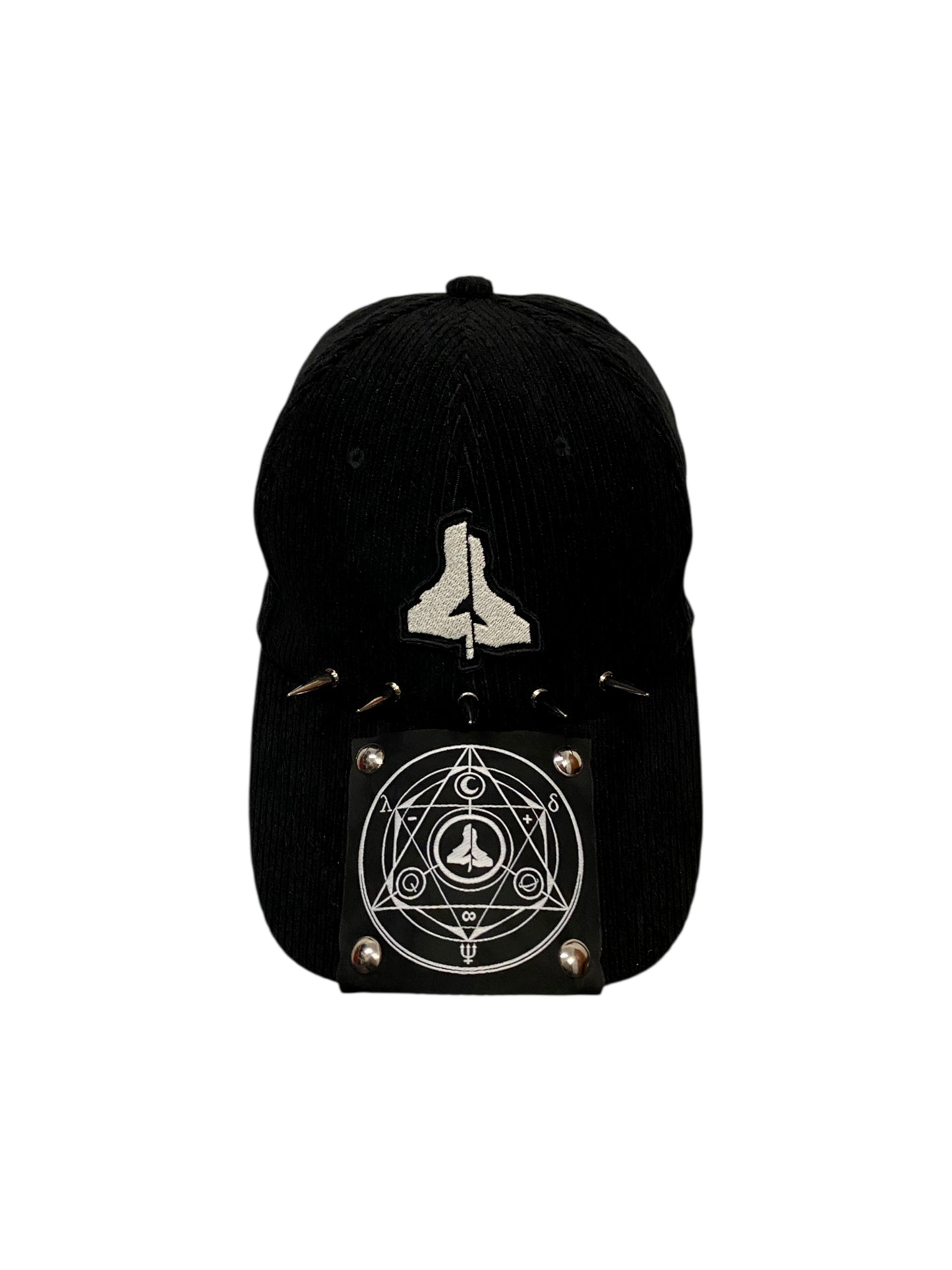 BLACK CORDUROY SPECIAL LOGO CAP